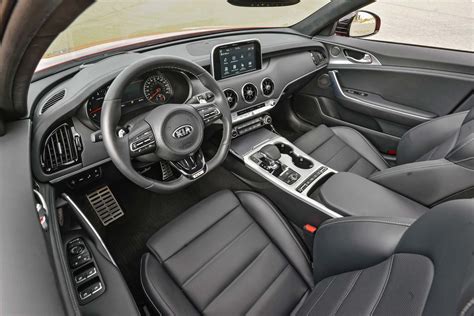 Unveiling the Enthralling Interior of the 2018 Kia Stinger: A Luxurious Driving Experience