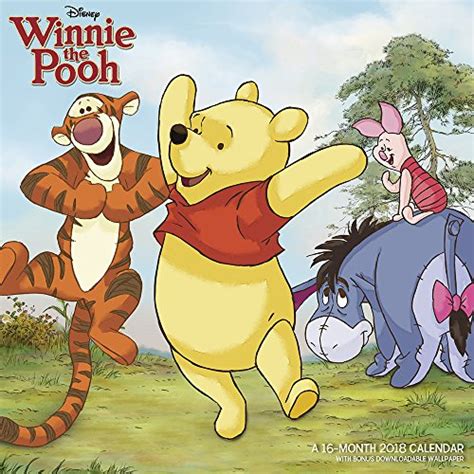 Full Download 2018 Winnie The Pooh Wall Calendar Mead 