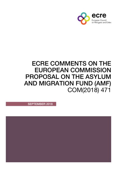20180305_publikation_amf_migration_vdhi.pdf. that the AMF fully addresses key issues and challenges identified on the ground. Therefore, we would like to urge the Council, the European Parliament and the European Commission to ensure that the partnership principle with international and civil society organisations is made mandatory for the Asylum and Migration Fund. 