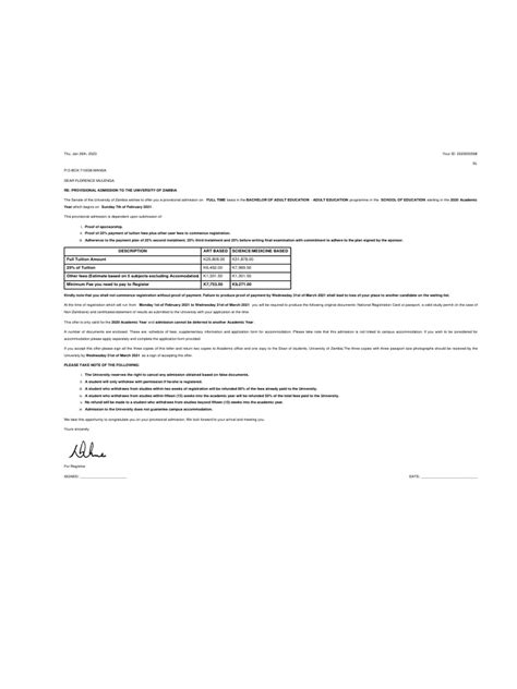 2019 2020 admission list unza pdf.  Go to https://www. " Please take note that names are pub...