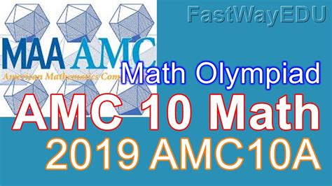 2019 amc 10a. Things To Know About 2019 amc 10a. 