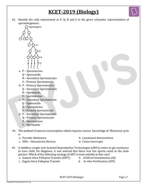 2019 biology question paper with answer. .  ...