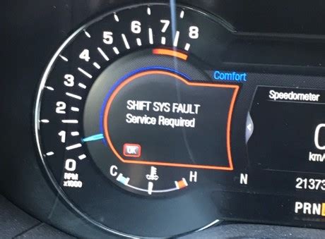 Failure Date: 11/21/2018. The contact owns a 2017 Ford Fusion. While the vehicle was stationary with the brake pedal depressed, the transmission failed. The contact attempted to place the vehicle in the drive position and the gear became stuck in the park position. Also, the "shift system fault, see manual" message appeared..