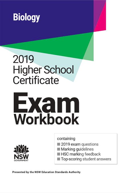 2019 hsc biology exam answers. .  ...