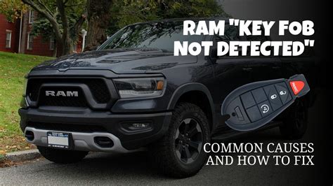 2019 ram key fob not working.  Resolving this typically involves replacing th...