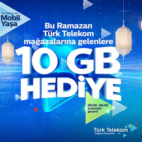 2019 ramazan türk telekom bedava internet