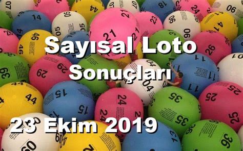 2019 sayısal loto