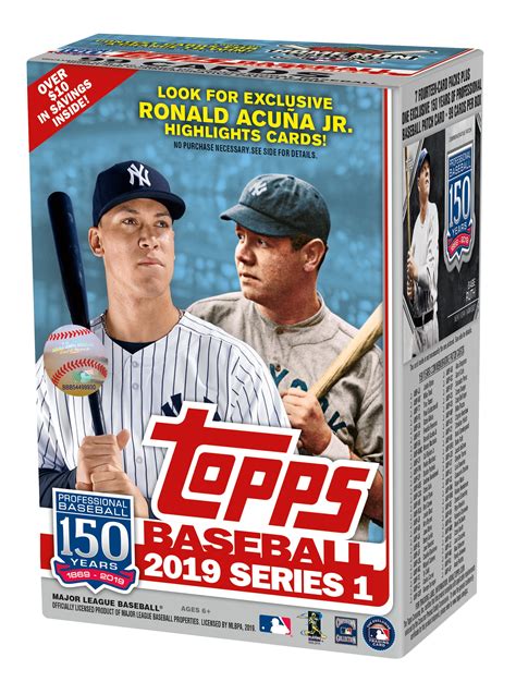 2019 topps series 1 checklist. Details for 2019 Topps Series 1 Checklist 1. Ronald Acuña Jr.: Ronald José Acuña Jr., born on December 18, 1997, is a Venezuelan professional baseball outfielder for the … 