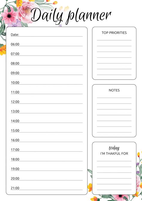 Download 2019 Daily Planner Hourly  Daily Organizer  Day Per Page Notebook  Textured Gray Smart Planner  Diary By Not A Book