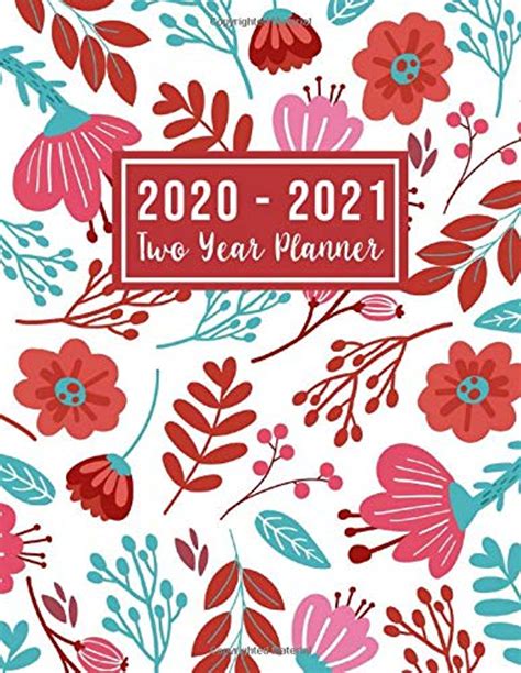 2020 2021 two year planner 2 year small pocket pl
