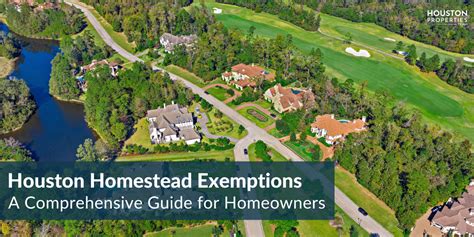 2020 Update Houston Homestead Home Exemptions StepByStep Guide