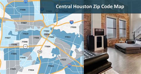 2020 Update Houston Texas Zip Code Map HoustonProperties