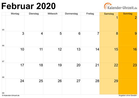 2020 februar. The table design allows you to follow 28 days in February 2023. Each week starts on Sunday and ends on Saturday. We also leave some space for every day so you can take notes of your events on the calendars easily. Adding drawings will be a fantastic idea as they make your calendars attractive and unique. 