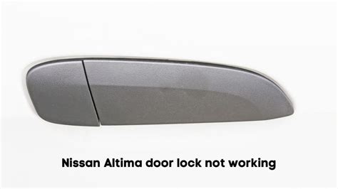 2020 nissan altima door locks not working. Things To Know About 2020 nissan altima door locks not working. 