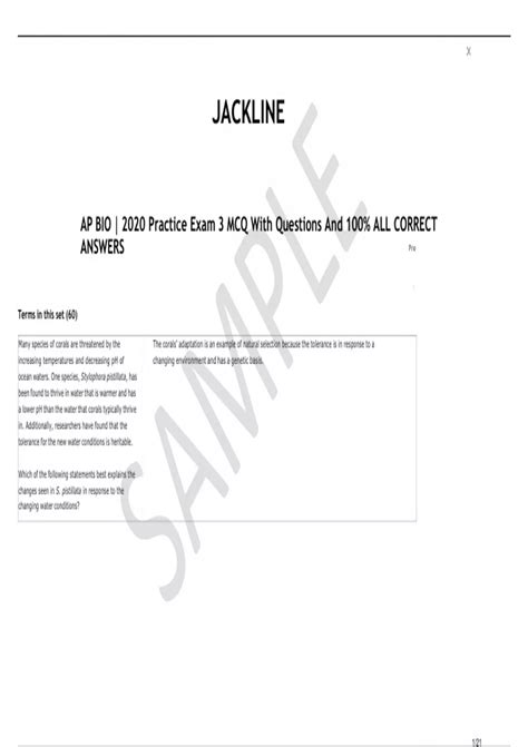 2020 practice exam 3 mcq apes