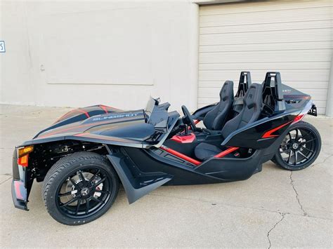 Slingshot ® is a three-wheeled motorcycl