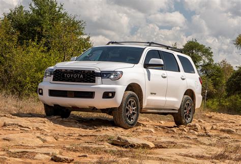 2020 toyota sequoia. 2020 Toyota Sequoia vs. Older Sequoias. Toyota may have added a new infotainment system and a new TRD Pro trim for the 2020 model year, but the Sequoia hasn’t been all-new since 2008. That means any Sequoia from 2008 to 2020 will look similar and have similar features. You could save money by choosing a used Sequoia. 