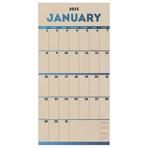 Full Download 2020 Big Print Large Grid Wall Calendar By Not A Book