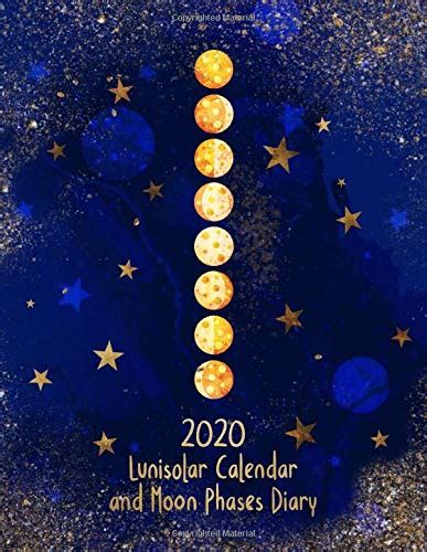 Full Download 2020 Lunisolar Calendar And Moon Phases Diary Includes Lunar Phases Dates  Monthly Moon Rituals Planner  Daily  Weekly Timeblocking Layout  Monthly Todo Pages  Desktop Size By Aster Gossamer