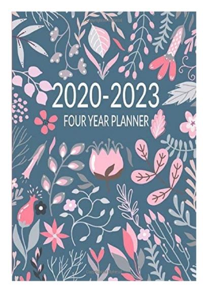 Read 20202023 Four Year Planner 48 Months Calendar 4 Years Appointment Calendar Business Planners Agenda Schedule Organizer With Holiday Jan 2020 To Dec 2023 By Pink Rose Planners