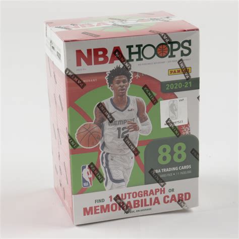 202021 Panini NBA Hoops Holiday Basketball Blaster Box with (11) Packs