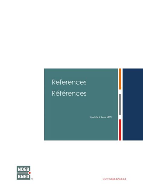 2021 11 Reference Texts Textes De Reference