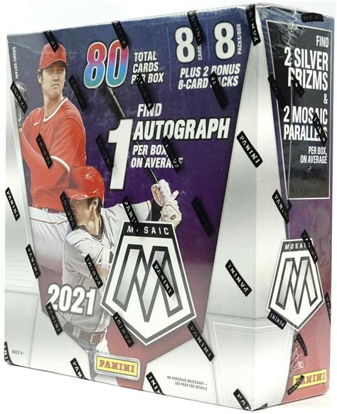 2021 Panini Mosaic Baseball Price Guide
