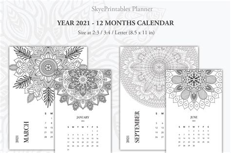 Read Online 2021 Calendar Monthly Planner Classic Brown Mandala Monthly Calendar Book 2021 Weeklymonthlyyearly Calendar Journal Large 85 X 11 365 Daily  Agenda Planner Calendar Schedule Organizer By Rose  Sky Planners