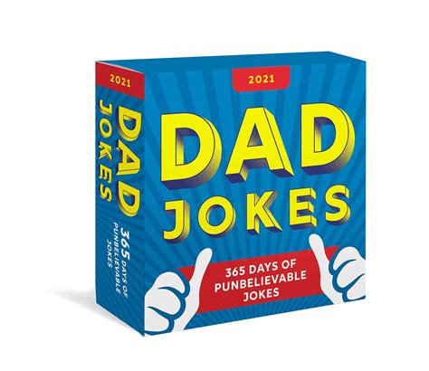 Full Download 2021 Dad Jokes Boxed Calendar 365 Days Of Punbelievable Jokes By Sourcebooks
