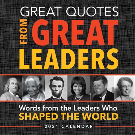 Read Online 2021 Great Quotes From Great Leaders Boxed Calendar By Sourcebooks