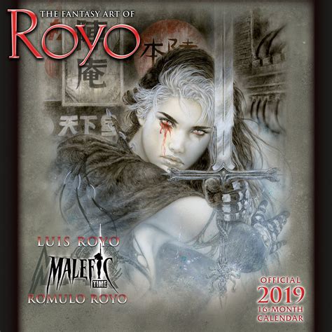 Full Download 2021 The Fantasy Art Of Royo 16Month Wall Calendar By Luis Royo