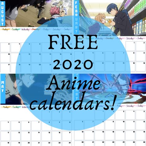 2022 Anime Wall Calendar