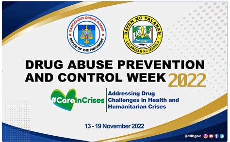 2022 Drug Abuse Prevention and Control Week