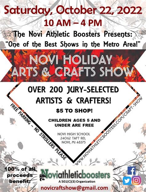 2022 Novi Holiday Arts & Crafts Show, Novi High School, 22 October 2022