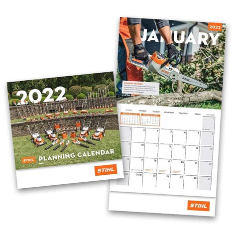 2022 Stihl Calendar
