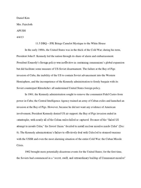Click here to view the 2021 AP US History DBQ. A few days after the 2021 DBQ was released, I solved the DBQ within the recommended 60-minute time limit. My sample essay is available for students and teachers to read, and for those of you who want to watch me go through it, the broadcast is available on my YouTube channel.. 