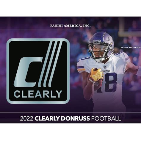 2022 Clearly Donruss NFL Football Cards Checklist – One of the most anticipated releases of the of the year, 2022 Clearly Donruss is LOADED with ALL acetate autographs, parallels and inserts from the best of this year’s stellar rookie class! Collect a 50-Card all-acetate base set, which features the brightest stars from today’s NFL landscape!