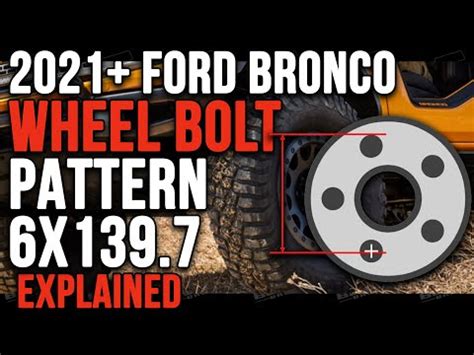 2022 ford bronco lug pattern. Things To Know About 2022 ford bronco lug pattern. 