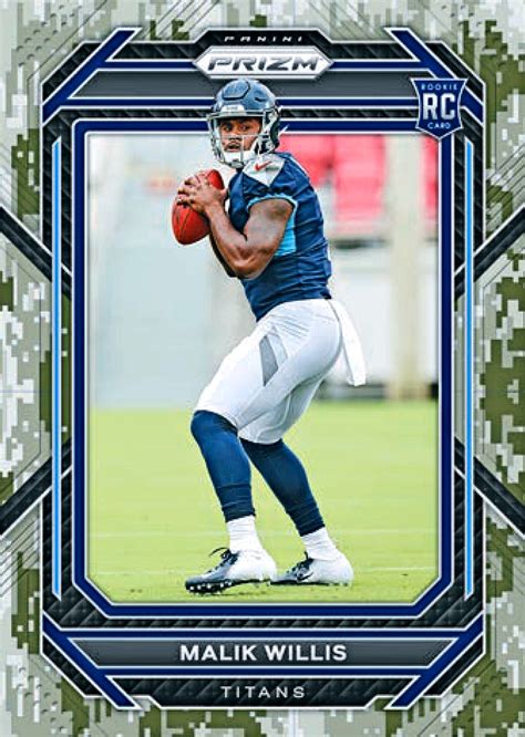 2022 nfl prizm checklist. The 2022 Panini Contenders Football FOTL boxes release on March 21, 2023, at 12 PM (Eastern). Starting at $800 per box, the price drops until the product sells out or reaches $300 per box. Each box contains one Red Zone parallel and one Rookie Ticket RPS Red Zone autograph. Order FOTL boxes directly from Panini. 