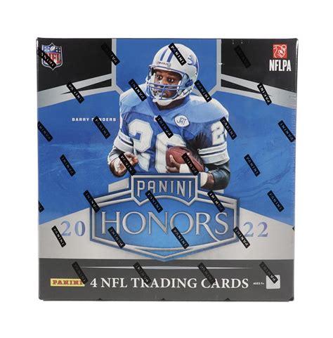 2022 panini honors football hobby box. 2022 Panini Gold Standard Football Hobby 12 Box Case. Each 2022 Panini Gold Standard Football Hobby Box contains Five Autographs or Memorabilia Cards and Two Base or Parallel Cards! 2022 Gold Standard football is loaded with all the top rookies, veterans, and retired stars the NFL has to offer. Look for Rookie Jersey Autographs of all the top ... 