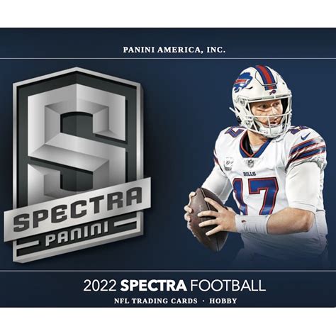 2022 Football panini spectra Card Sets By Set, including in depth set checklists, price guides, buying guides and price comparisons on 2022 Football card singles. ... 2022 panini spectra Football Card Checklists | New & Vintage Sports & Non-sports Checklists. Best Results: Type words from the Set, Player Name, or Team. Order is not important ...