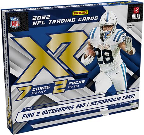 Football; Sets; 2022; Overview; 2022 Panini XR - Red. Total Cards: 242. Rating: 0.0 (0 votes) Click here to Rate. Set Links - Overview - Checklist - Teams - Errors / Variations - Hall of Famers - Rookies ... Checklist By Age Checklist By First Name Checklist By Last Name Printable View (HTML) .... 