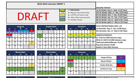 20222023 CCISD academic calendar is set to go