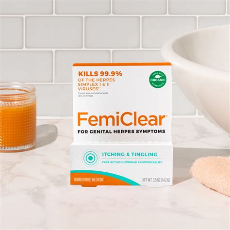 FemiClear review Genital herpes and yeast infection