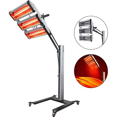 Baking infrared paint curing lamp