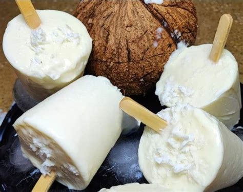 Como hacer helados de coco deliciosos