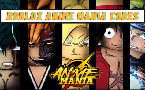 2023 Anime Mania codes in Roblox Free gems and gold July 2022