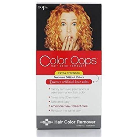 Color oops walgreens Best Meaning