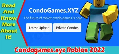 2023 Condogames.xyz roblox latest update would or 