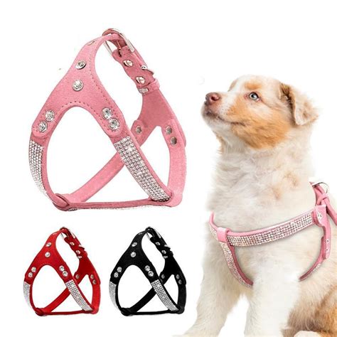 Fresh Pawz The Monogram Hype Adjustable Mesh Dog Harness, X-Large